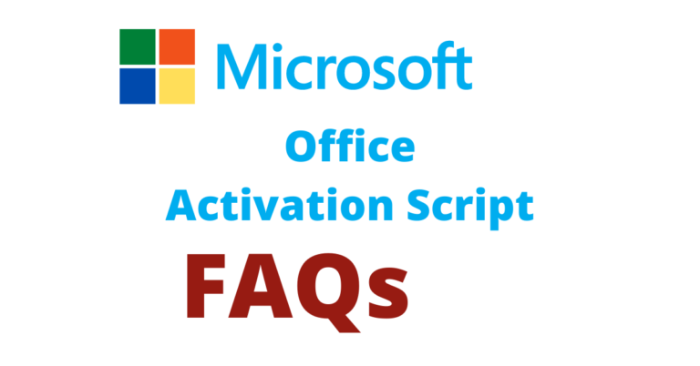 ms office 2019 activation script