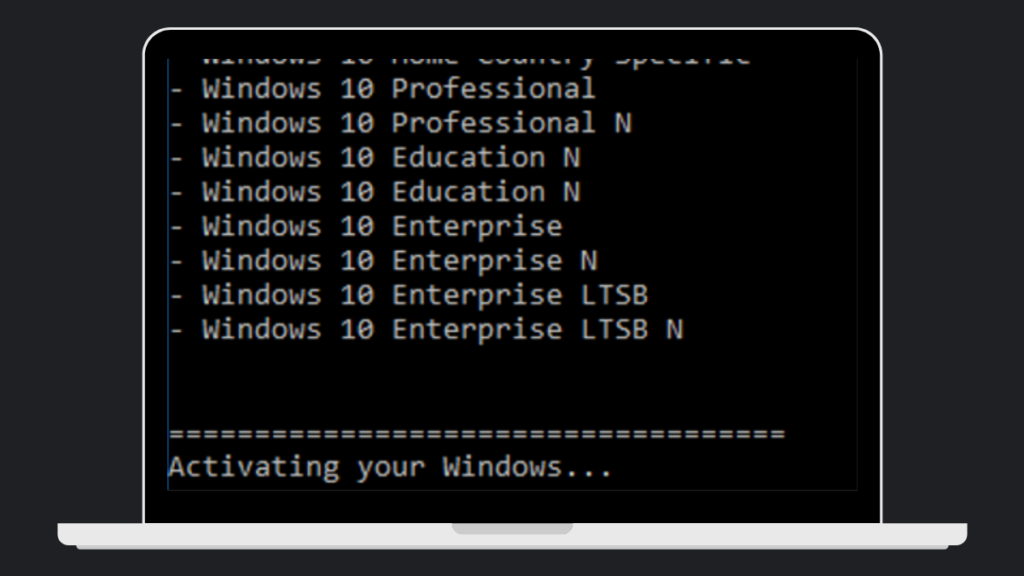 Processing-Windows-10-Pro-Activation-txt